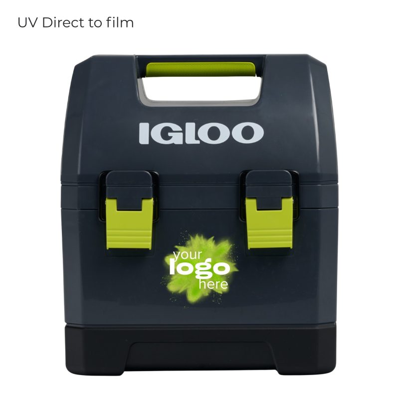 Custom Igloo 10 QT Gripper CoolBox Personal Hard Side Cooler with Company Logo - Personalized Bulk Corporate Gift - 3