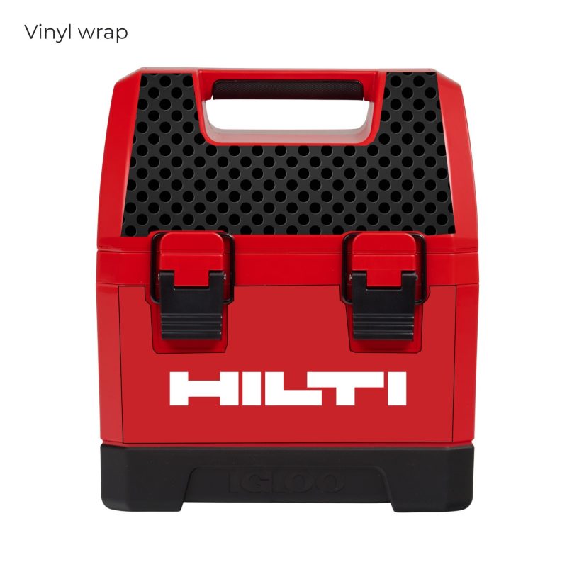 Custom Igloo 10 QT Gripper CoolBox Personal Hard Side Cooler with Company Logo - Personalized Bulk Corporate Gift - 4