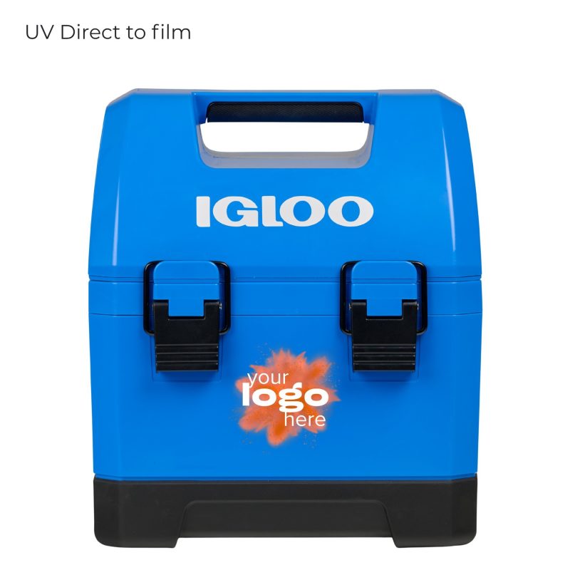 Custom Igloo 10 QT Gripper CoolBox Personal Hard Side Cooler with Company Logo - Personalized Bulk Corporate Gift - 6