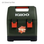 Custom Igloo 10 QT Gripper CoolBox Personal Hard Side Cooler with Company Logo - Personalized Bulk Corporate Gift - 8