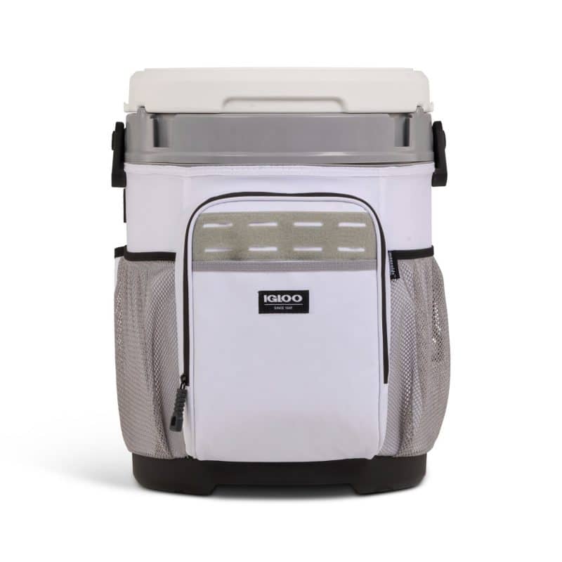 Custom Igloo 5 Gallon Bucket Cooler - White with Company Logo - Personalized Bulk Corporate Gift - 1