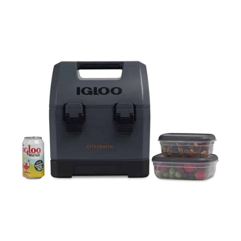 Custom Igloo Cool Box Cooler - 11 Qt - Tactical Gray with Company Logo - Personalized Bulk Corporate Gift - 4