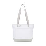 Custom Igloo Day Chiller Recycled Poly 9 Can Tote Soft Cooler - Cloud White with Company Logo - Personalized Bulk Corporate Gift - 1