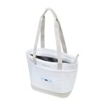 Custom Igloo Day Chiller Recycled Poly 9 Can Tote Soft Cooler - Cloud White with Company Logo - Personalized Bulk Corporate Gift - 2