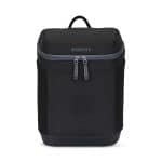 Custom Igloo Day Chiller Recycled Poly Backpack 12 Can Soft Cooler - Black with Company Logo - Personalized Bulk Corporate Gift - 1