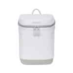 Custom Igloo Day Chiller Recycled Poly Backpack 12 Can Soft Cooler - Cloud White with Company Logo - Personalized Bulk Corporate Gift - 1