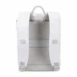 Custom Igloo Day Chiller Recycled Poly Backpack 12 Can Soft Cooler - Cloud White with Company Logo - Personalized Bulk Corporate Gift - 3
