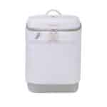 Custom Igloo Day Chiller Recycled Poly Backpack 24 Can Soft Cooler - Cloud White with Company Logo - Personalized Bulk Corporate Gift - 1
