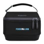 Custom Igloo Day Chiller Recycled Poly Lunch Bag Cooler - Black with Company Logo - Personalized Bulk Corporate Gift
