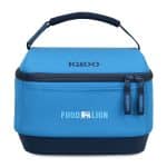 Custom Igloo Day Chiller Recycled Poly Lunch Bag Cooler - Brilliant Blue with Company Logo - Personalized Bulk Corporate Gift