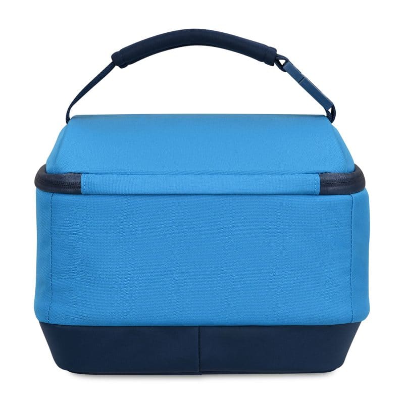 Custom Igloo Day Chiller Recycled Poly Lunch Bag Cooler - Brilliant Blue with Company Logo - Personalized Bulk Corporate Gift - 4