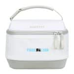 Custom Igloo Day Chiller Recycled Poly Lunch Bag Cooler - Cloud White with Company Logo - Personalized Bulk Corporate Gift