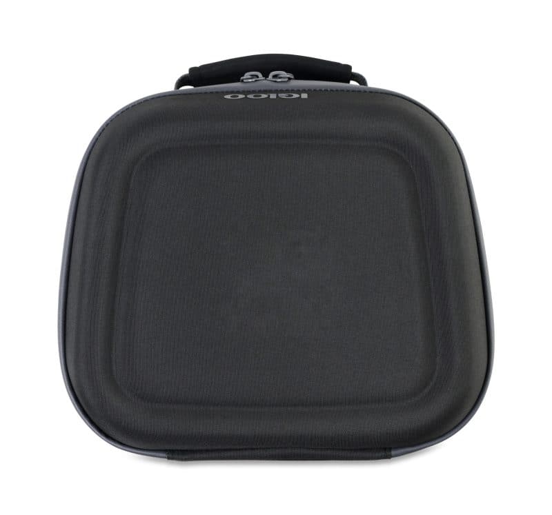 Custom Igloo Day Chiller Recycled Poly Lunch Box - Black with Company Logo - Personalized Bulk Corporate Gift - 1