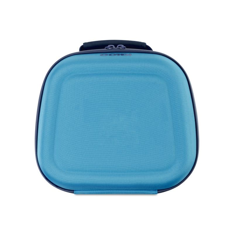 Custom Igloo Day Chiller Recycled Poly Lunch Box - Brilliant Blue with Company Logo - Personalized Bulk Corporate Gift - 1