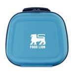 Custom Igloo Day Chiller Recycled Poly Lunch Box - Brilliant Blue with Company Logo - Personalized Bulk Corporate Gift