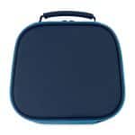 Custom Igloo Day Chiller Recycled Poly Lunch Box - Brilliant Blue with Company Logo - Personalized Bulk Corporate Gift - 3