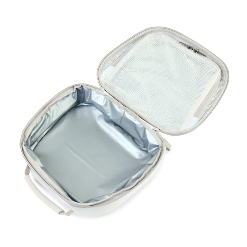 Custom Igloo Day Chiller Recycled Poly Lunch Box - Cloud White with Company Logo - Personalized Bulk Corporate Gift - 2