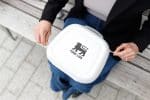 Custom Igloo Day Chiller Recycled Poly Lunch Box - Cloud White with Company Logo - Personalized Bulk Corporate Gift - 5