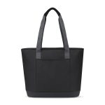 Custom Igloo Day Chiller Recycled Poly Tote 20 Can Soft Cooler - Black with Company Logo - Personalized Bulk Corporate Gift - 4