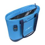 Custom Igloo Day Chiller Recycled Poly Tote 20 Can Soft Cooler - Brilliant Blue with Company Logo - Personalized Bulk Corporate Gift - 3