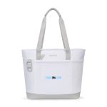 Custom Igloo Day Chiller Recycled Poly Tote 20 Can Soft Cooler - Cloud White with Company Logo - Personalized Bulk Corporate Gift
