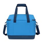 Custom Igloo Day Chiller Recycled Poly XL Box 38 Can Soft Cooler - Brilliant Blue with Company Logo - Personalized Bulk Corporate Gift - 4