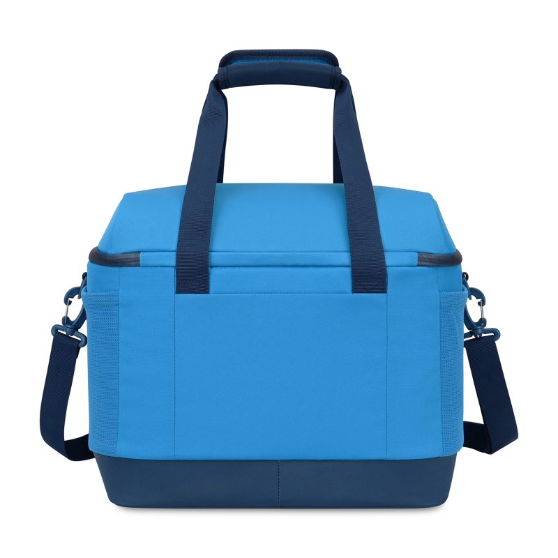 Custom Igloo Day Chiller Recycled Poly XL Box 38 Can Soft Cooler - Brilliant Blue with Company Logo - Personalized Bulk Corporate Gift - 4