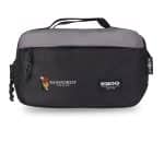 Custom Igloo Fundamentals Hip Pack Cooler - Black-Dark Grey with Company Logo - Personalized Bulk Corporate Gift - 3