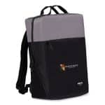 Custom Igloo Fundamentals Lotus Backpack Cooler - Black-Dark Grey with Company Logo - Personalized Bulk Corporate Gift - 7