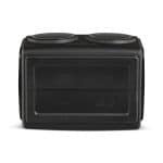 Custom Igloo Kooltunes 14 Qt Cooler - Black with Company Logo - Personalized Bulk Corporate Gift - 6