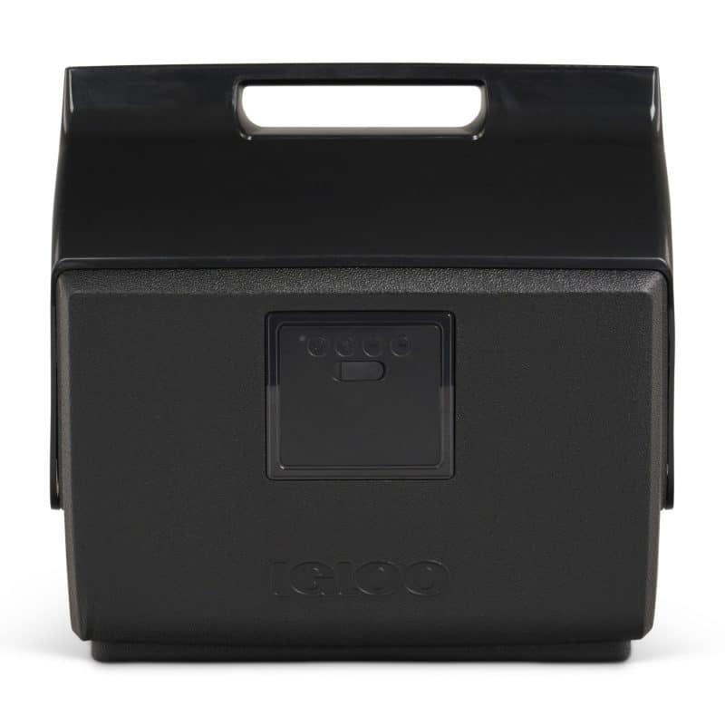 Custom Igloo Kooltunes 14 Qt Cooler - Black with Company Logo - Personalized Bulk Corporate Gift - 7