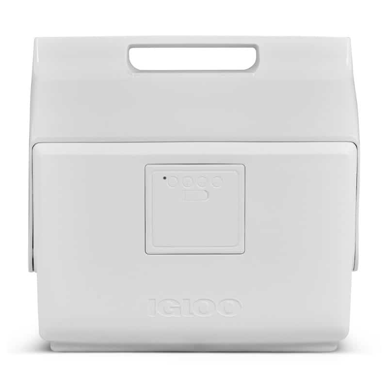 Custom Igloo Kooltunes 14 Qt Cooler - White with Company Logo - Personalized Bulk Corporate Gift - 8