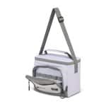 Custom Igloo Marine 12 Can Cube Cooler - White with Company Logo - Personalized Bulk Corporate Gift - 4