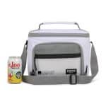 Custom Igloo Marine 12 Can Cube Cooler - White with Company Logo - Personalized Bulk Corporate Gift - 7