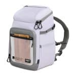 Custom Igloo Marine 30 Can Backpack Cooler - White with Company Logo - Personalized Bulk Corporate Gift - 4