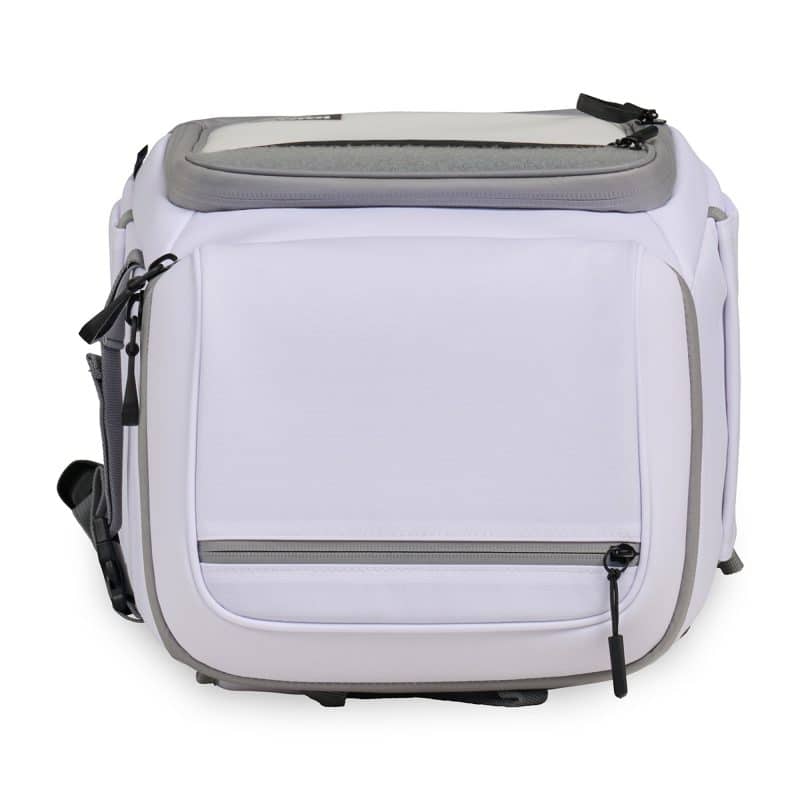 Custom Igloo Marine 30 Can Backpack Cooler - White with Company Logo - Personalized Bulk Corporate Gift - 7