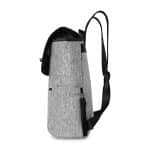 Custom Igloo Moxie Cinch Backpack Cooler - Heather Gray with Company Logo - Personalized Bulk Corporate Gift - 3