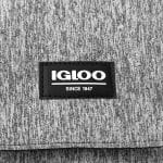 Custom Igloo Moxie Cinch Backpack Cooler - Heather Gray with Company Logo - Personalized Bulk Corporate Gift - 7