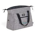Custom Igloo Moxie Medium Duffel Cooler - Heather Gray with Company Logo - Personalized Bulk Corporate Gift - 3