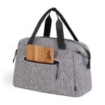Custom Igloo Moxie Medium Duffel Cooler - Heather Gray with Company Logo - Personalized Bulk Corporate Gift - 7