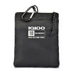Custom Igloo Packable Puffer 10-Can Cooler Bag - Black with Company Logo - Personalized Bulk Corporate Gift - 2
