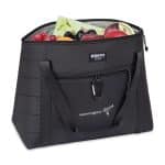 Custom Igloo Packable Puffer 20-Can Cooler Bag - Black with Company Logo - Personalized Bulk Corporate Gift - 2