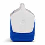 Custom Igloo Playmate Mini 4 Qt Cooler - White-Majestic Blue with Company Logo - Personalized Bulk Corporate Gift - 4