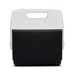 Custom Igloo Playmate Pal 7 Qt Cooler - White-Black with Company Logo - Personalized Bulk Corporate Gift - 1