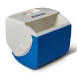 Custom Igloo Playmate Pal 7 Qt Cooler - White-Majestic Blue with Company Logo - Personalized Bulk Corporate Gift - 3