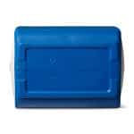 Custom Igloo Playmate Pal 7 Qt Cooler - White-Majestic Blue with Company Logo - Personalized Bulk Corporate Gift - 7