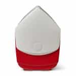 Custom Igloo Playmate Pal 7 Qt Cooler - White-Red Star with Company Logo - Personalized Bulk Corporate Gift - 7