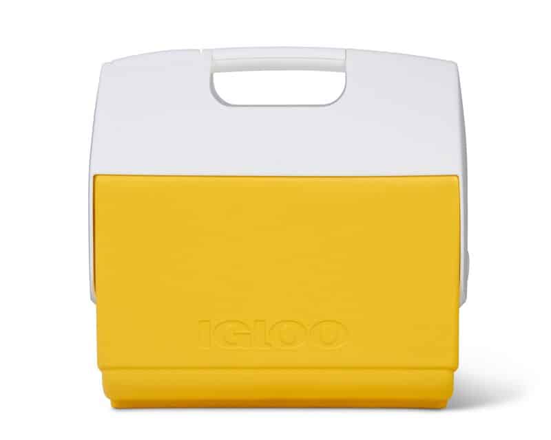 Custom Igloo Playmate Pal 7 Qt Cooler - Yellow with Company Logo - Personalized Bulk Corporate Gift - 1
