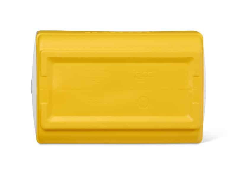 Custom Igloo Playmate Pal 7 Qt Cooler - Yellow with Company Logo - Personalized Bulk Corporate Gift - 6