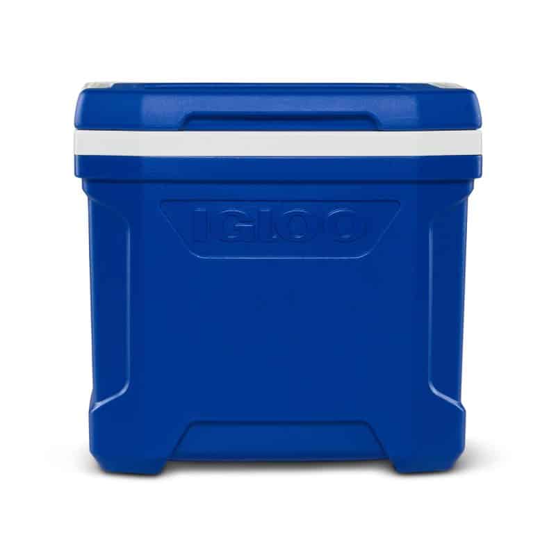Custom Igloo Profile II 16 Qt Cooler - White-Majestic Blue with Company Logo - Personalized Bulk Corporate Gift - 1